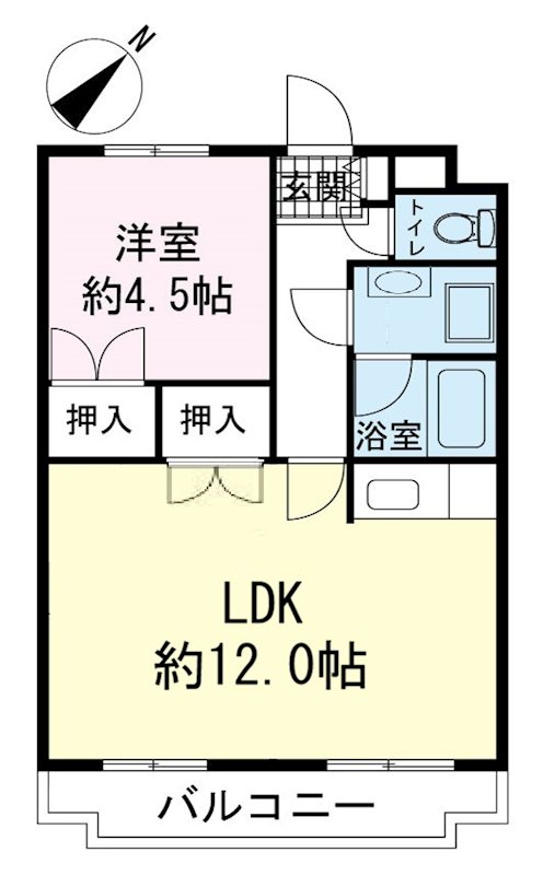 山之井プラザ 間取り