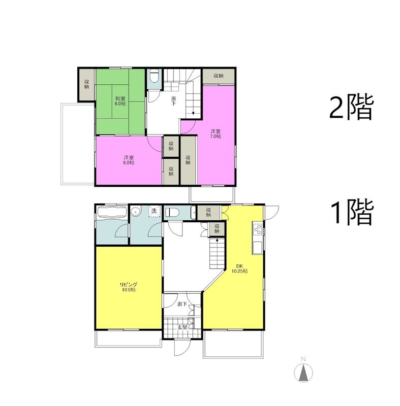 錦が丘戸建 間取り