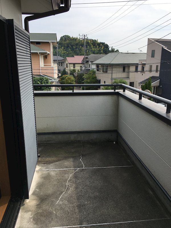 錦が丘戸建 ベランダ
