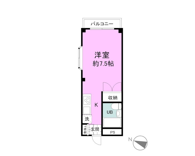 ルネコート三島 間取り