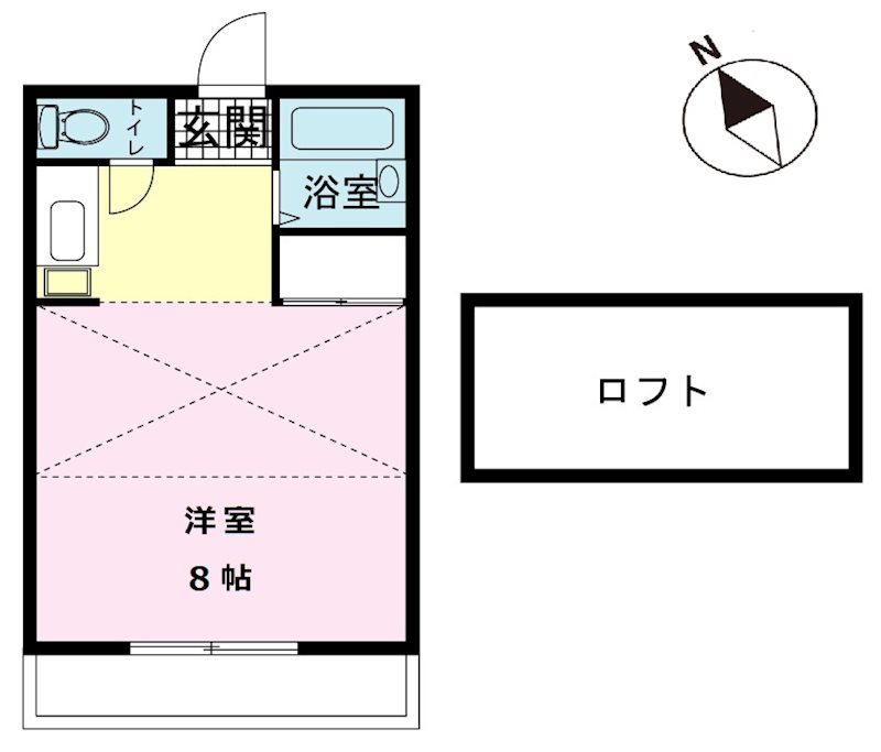 ハウス柏木 間取り