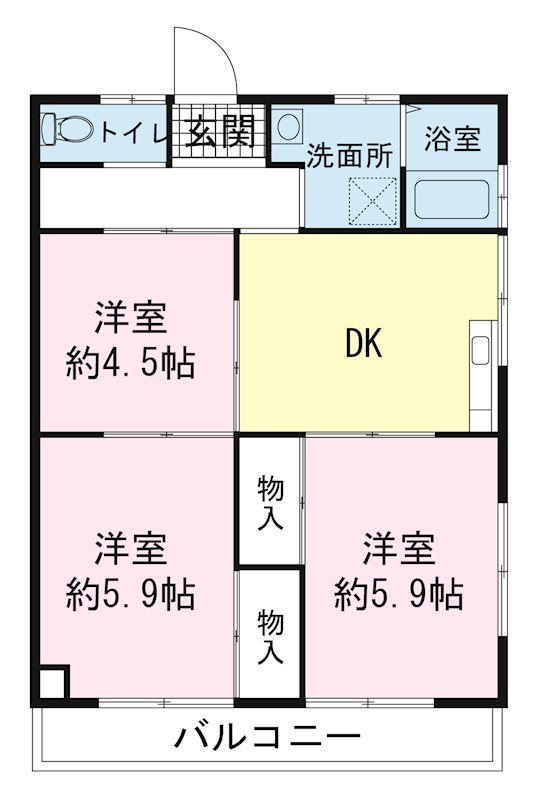 新井アパート 間取り