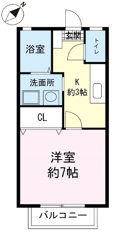 マーメゾン常盤 間取り