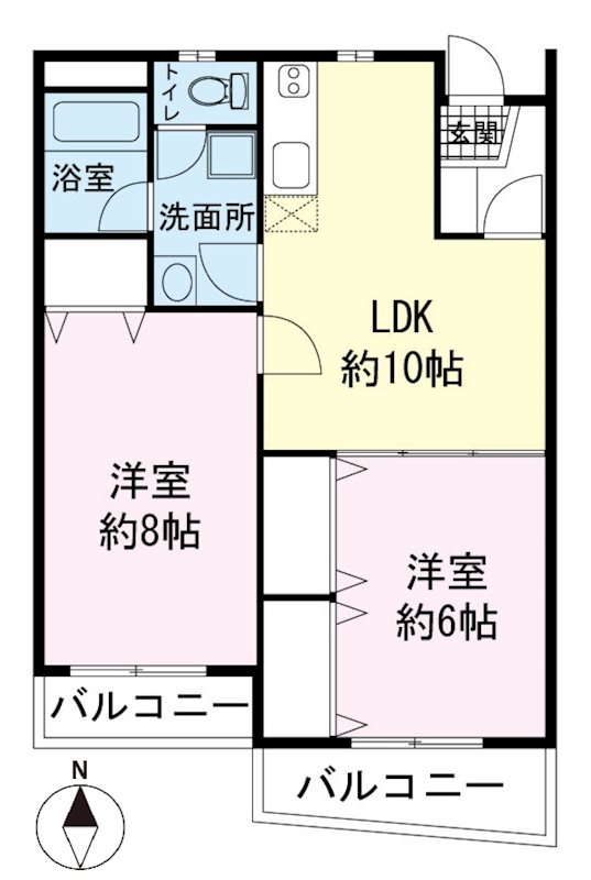 ヴィブレ御宿台 間取り