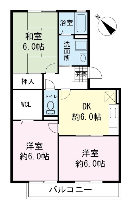 ハイクレスト 間取り