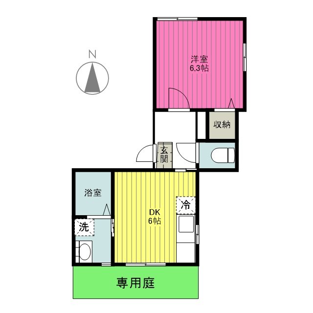 ライフテンダイ 間取り