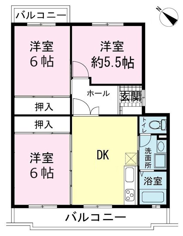 アヴニールドゥモエ 間取り