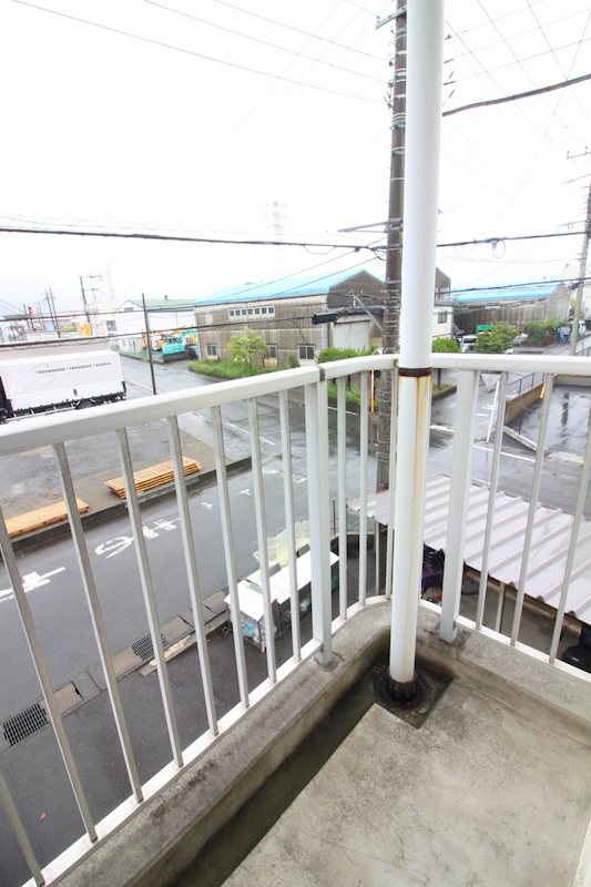 池之端ハイツ ベランダ