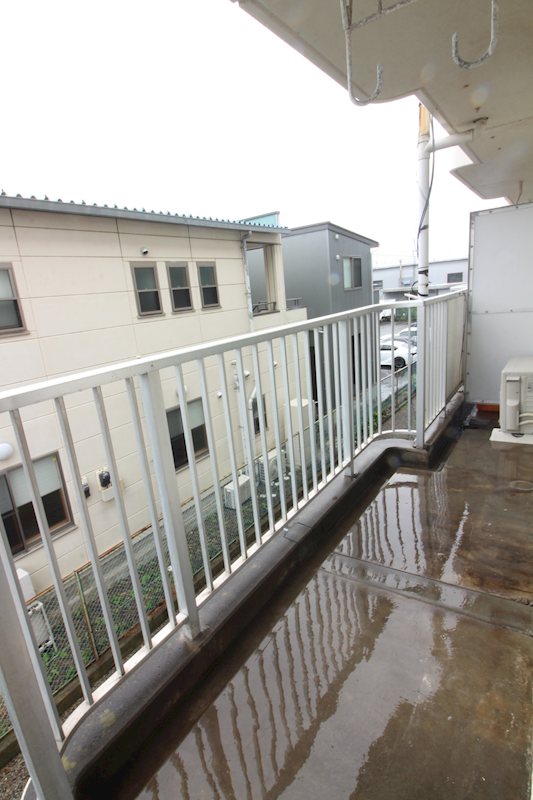 池之端ハイツ ベランダ