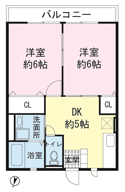 ハイツルミナリー 間取り
