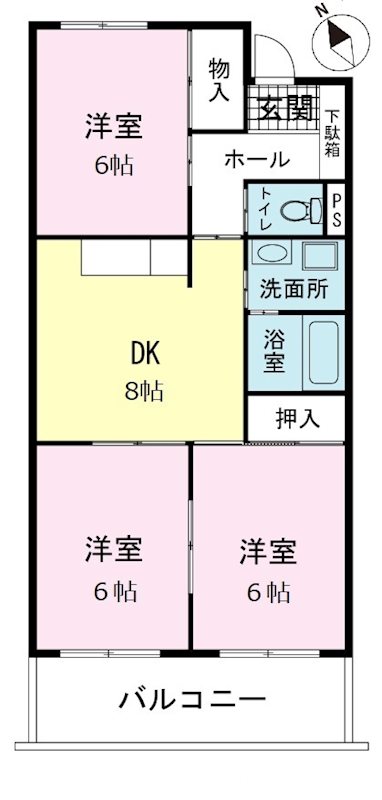 第2アゼリアハイツ 間取り