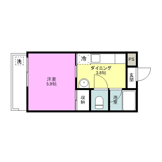 本町第一ビル 間取り