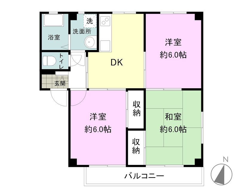 N-Base Mishima 間取り