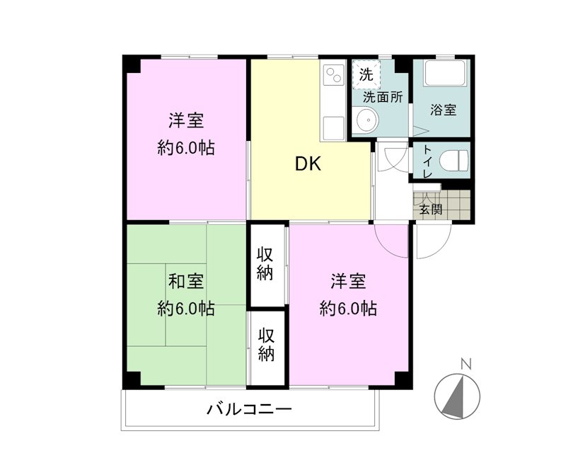 N-Base Mishima 間取り