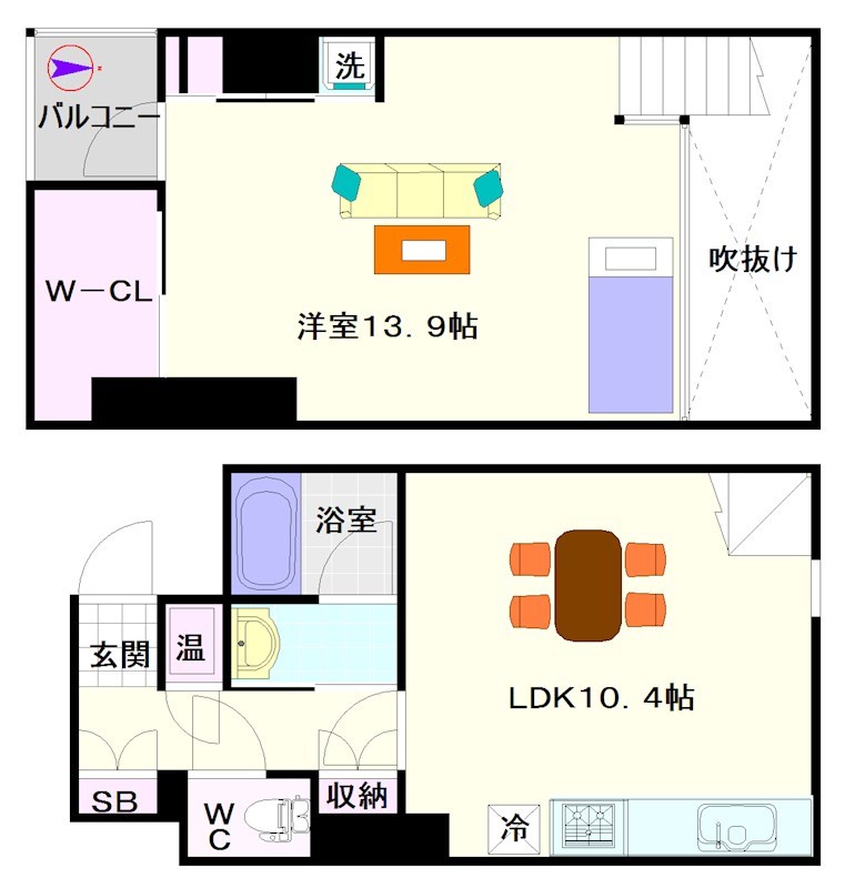 ＧＡＴＯ　ＤＭ　幸町 間取り