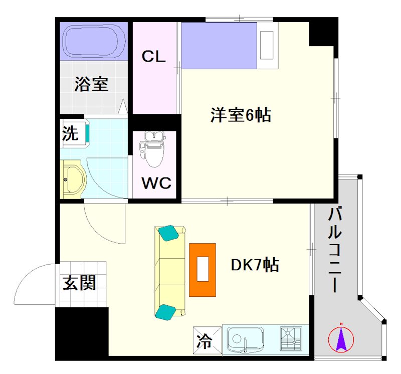 アメニティハイツ 間取り