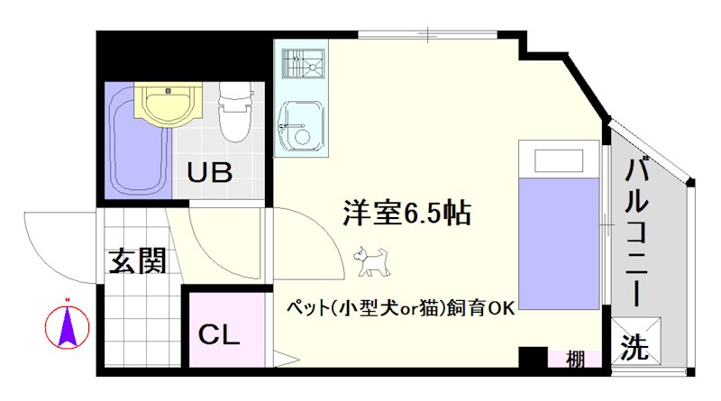 下寺ハイム 間取り