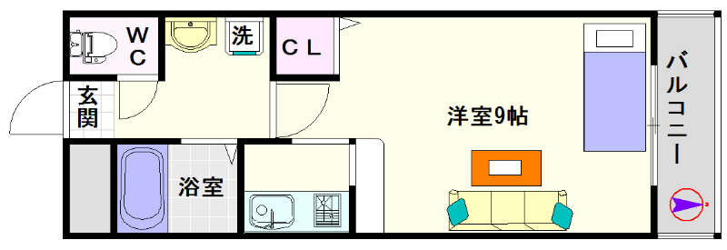 スプリングライズ日本橋 間取り