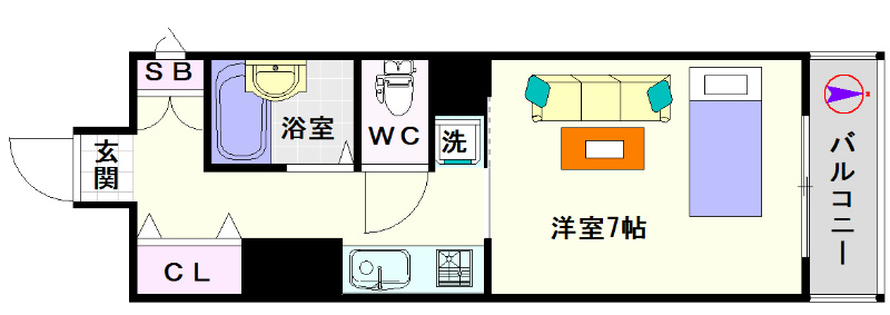 マンション國枝 間取り