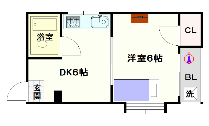 Ｈ＆Ｃマンション 間取り