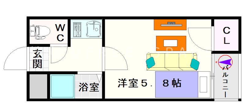 メゾンナカムラ 間取り