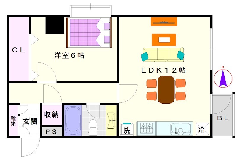 サイストン旭 間取り