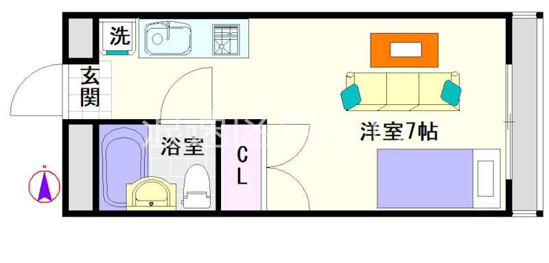 オーチャードⅡ 間取り