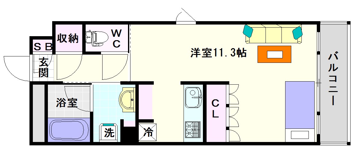 ガリレイ新町 間取り