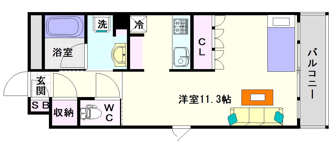 ガリレイ新町 間取り
