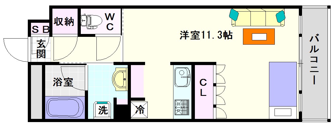ガリレオ新町 間取り