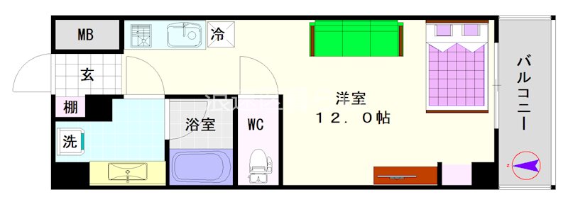 e-stay ebisu 間取り