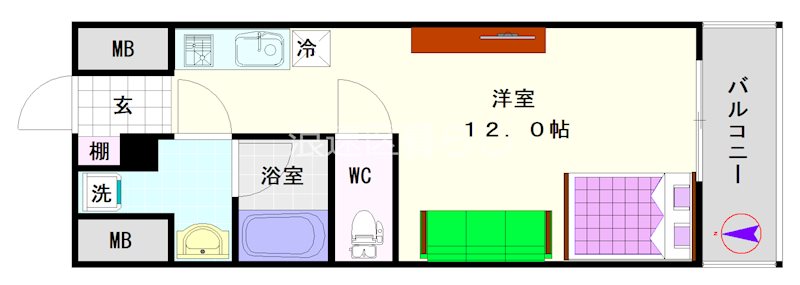 e-stay ebisu 間取り