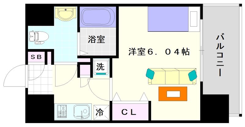 パークヒルズ難波南ハヌル 間取り