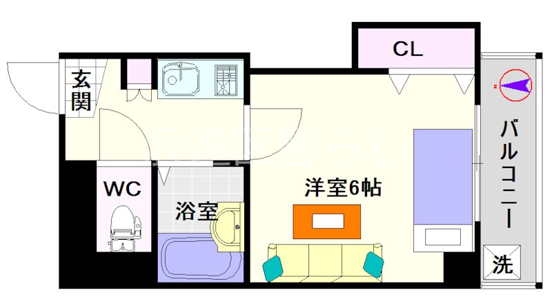 ヴィラ弐番館 間取り