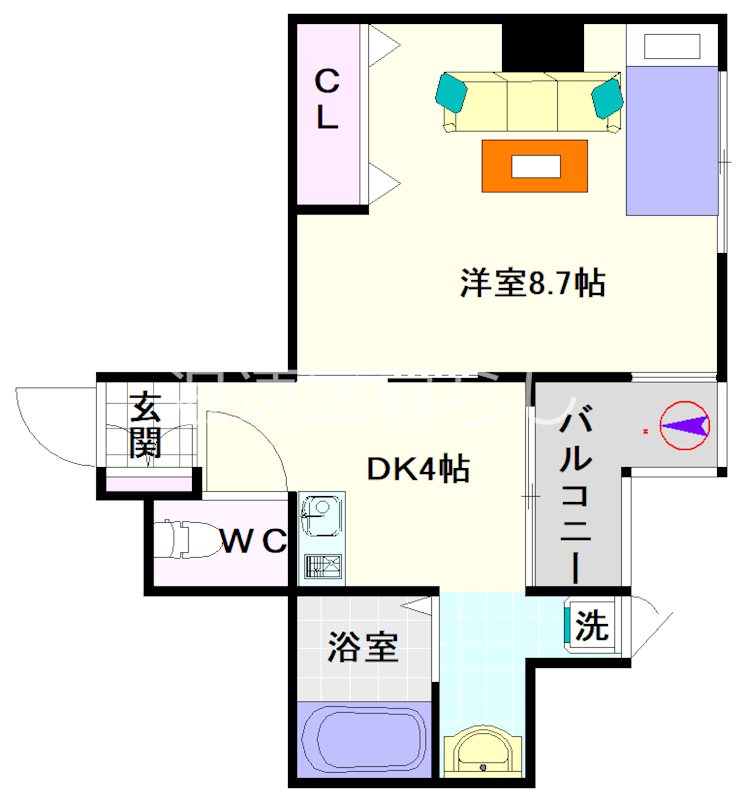 エクセレント大国 間取り