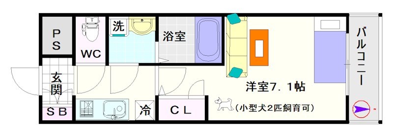 エスリード難波ステーションプラザ 間取り
