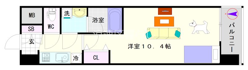 THE  MUSIC  COURT 間取り