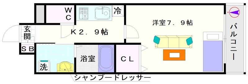イカルス日本橋 間取り