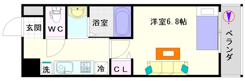 グランパシフィック塩草 間取り
