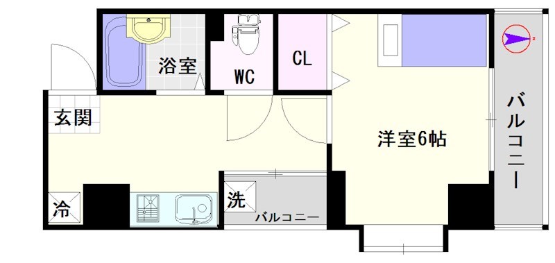 ＡＲＩＯＵＲＡ　ＮＡＭＢＡ 間取り