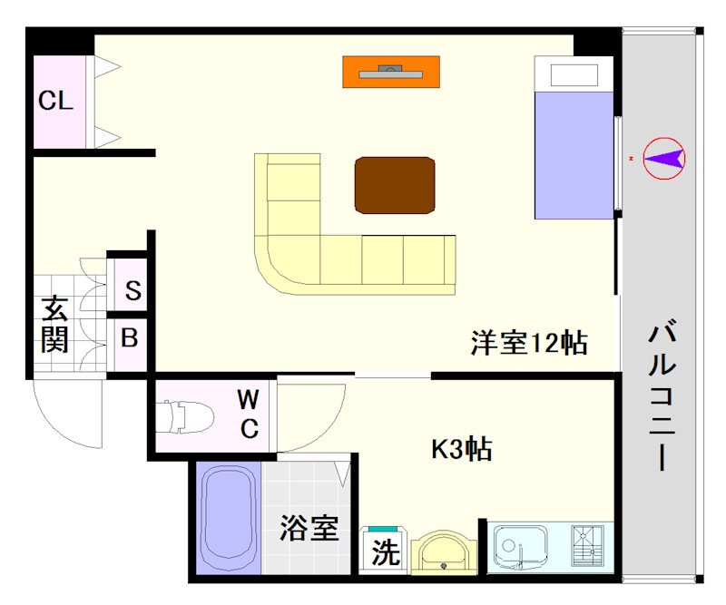 ＫＳプラザ 間取り
