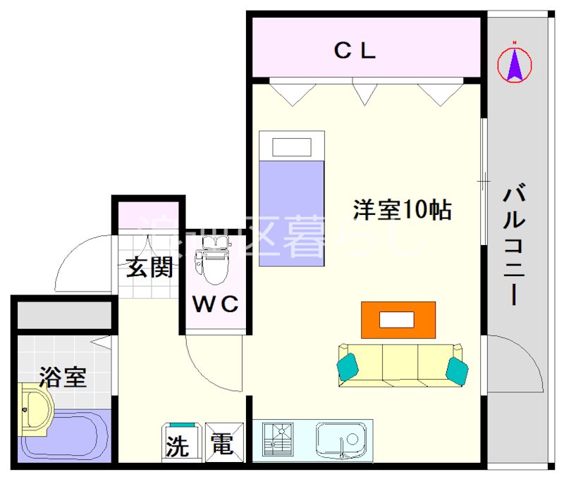 ビィーククレール 間取り