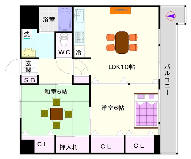 グローリーヨシダ 間取り
