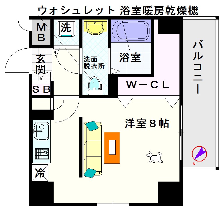 インボイス難波南レジデンス 間取り