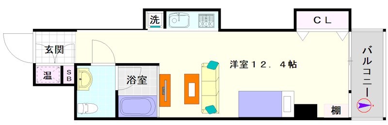 ＣＯＺＹ 間取り