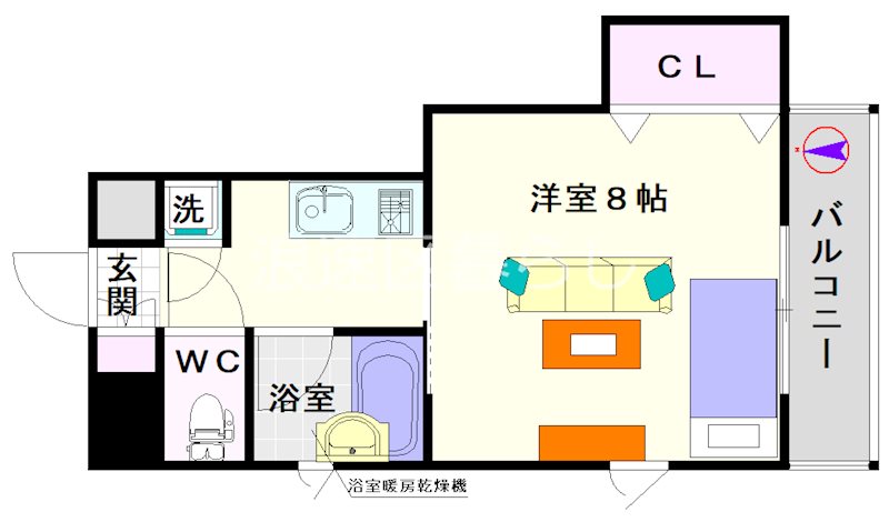 F.CROSS　EBISU 間取り