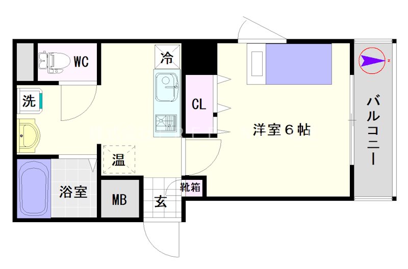 willDo難波wⅠ 間取り