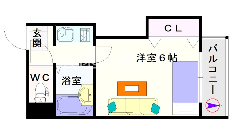 ヴィラ壱番館 間取り