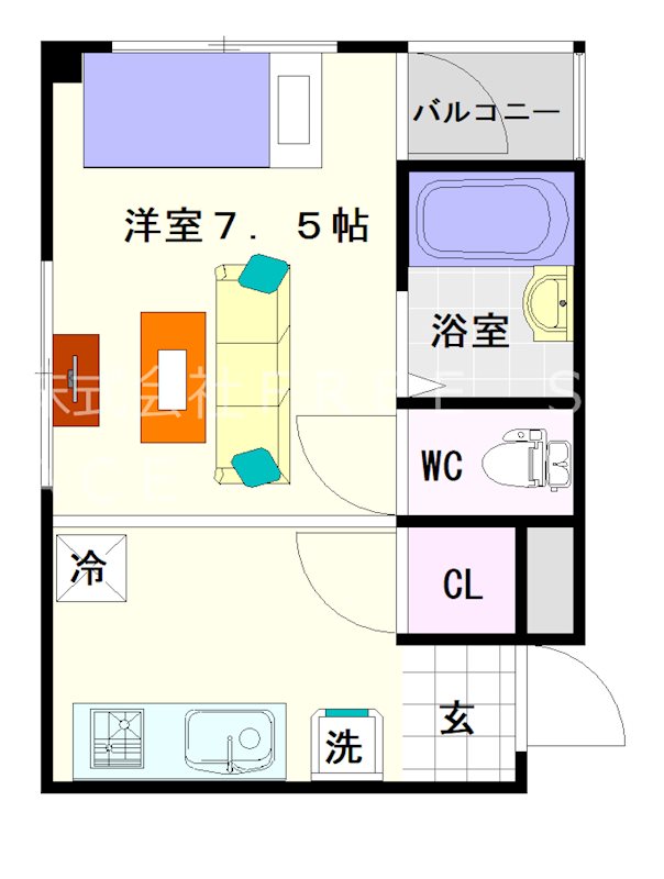 AGAIN日本橋 間取り