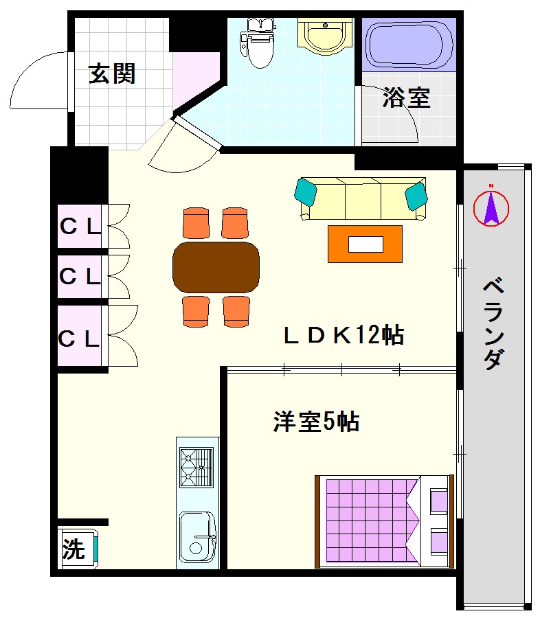 グラスホッパー 間取り